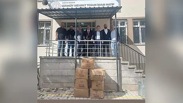 Konya Gümüşhaneliler Derneği'nden eğitim desteği