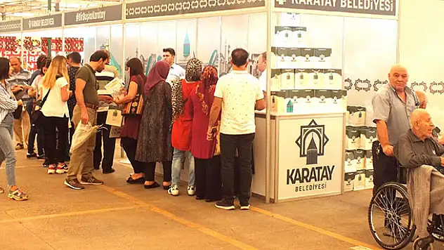 Konya Günleri'nde Karatay Belediyesi standına yoğun ilgi