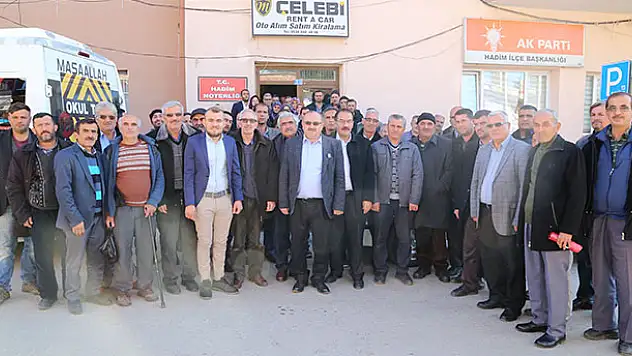 Konya Hadim'de  AK Parti  İlçe Teşkilatında delege seçimi yapıldı