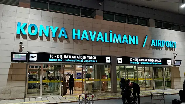 Konya, hava trafiğinde de ilk sıralarda