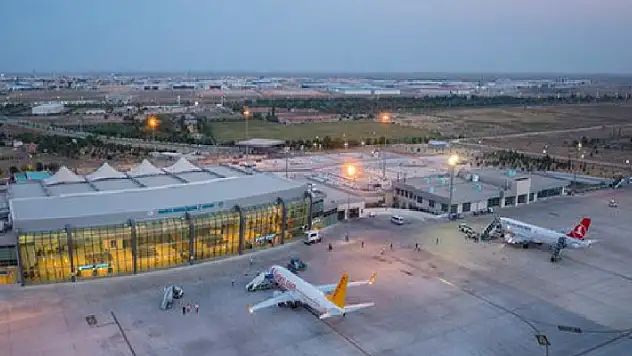 Konya Havalimanında Aralık'ta 54 bin 29 yolcuya hizmet verildi
