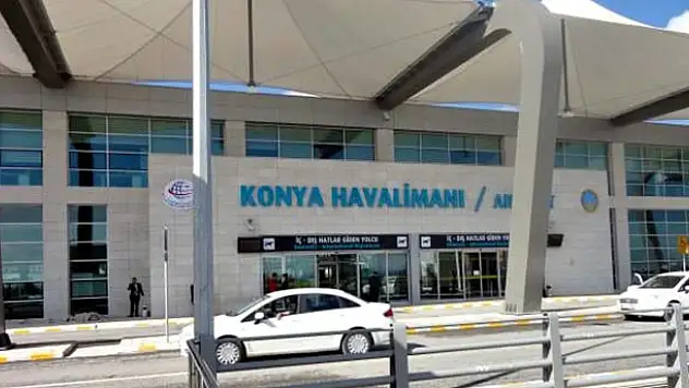 Konya Havalimanında Haziran'da 85 bin 725 yolcuya hizmet verildi 