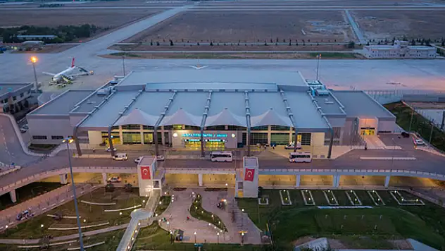 Konya Havalimanında Ocak'ta 89 bin 114 yolcuya hizmet verildi