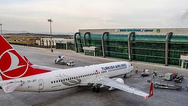Konya Havalimanının temmuz ayı yolcu trafiği açıklandı