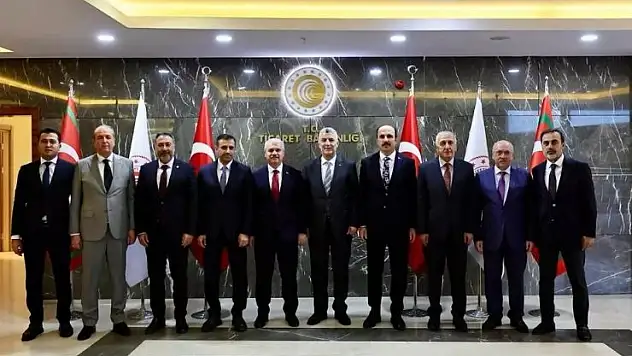 Konya heyetinden Bakan Bolat'a ziyaret