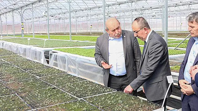 Konya için atılmış en önemli adımlardan biri: Sebze Fidesi Üretim Tesisi