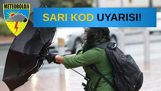 Konya için sarı kod alarmı!
