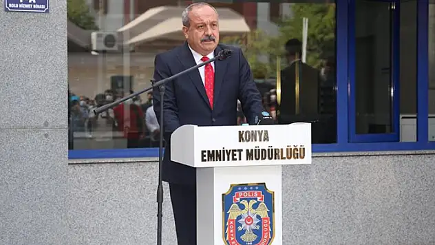 Konya İl Emniyet Müdürü Aydın veda etti! İşte son sözleri....

