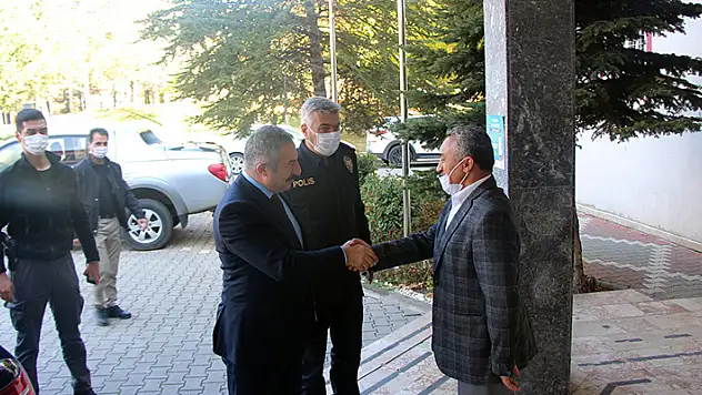 Konya İl Emniyet Müdürü Dinç Seydişehir'i ziyaret etti
