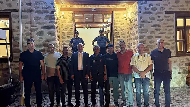 Konya İl Emniyet Müdürü Yüksek'ten Sille'de denetim
