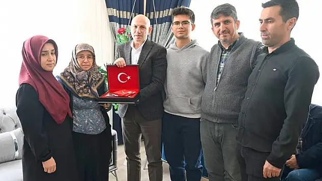 Konya İl Emniyet Müdürü Yüksek'ten taziye ziyareti