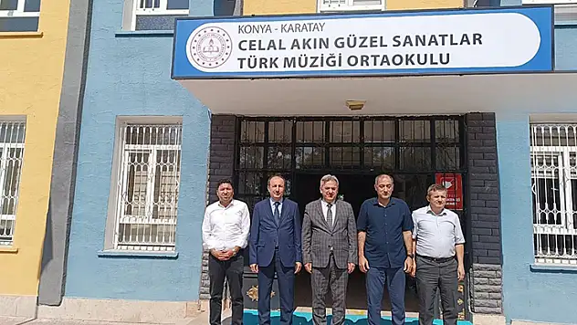 Konya İl Milli Eğitim Müdürü Yiğit, öğrencilerle bir araya geldi