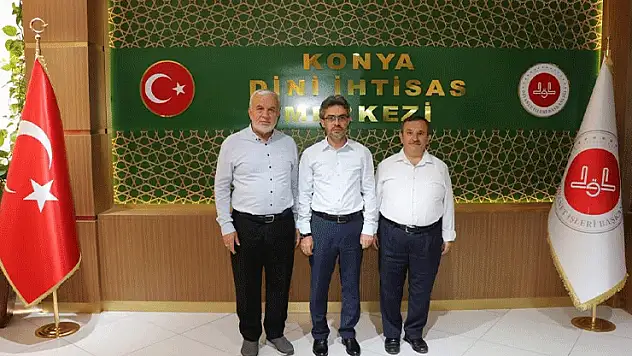 Konya İl Müftü Yardımcılarından Dini İhtisas Merkezi'ne ziyaret