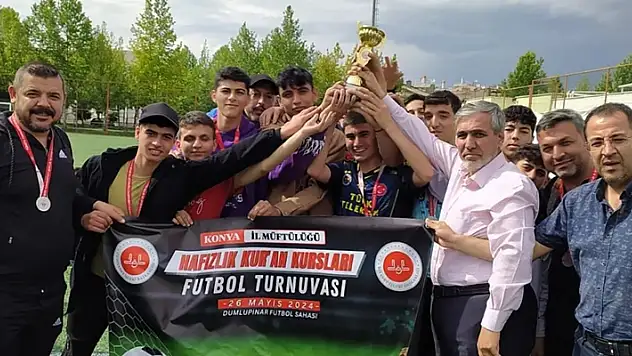 Konya İl Müftülüğü Tarafından 'Hafızlık Kur'an Kursları Arası Futbol Turnuvası' düzenlendi