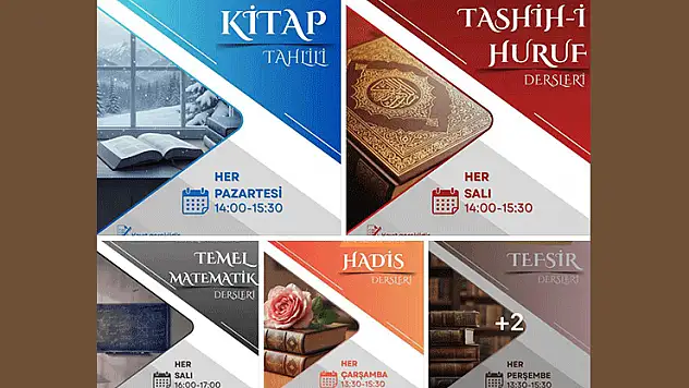 Konya İl Müftülüğünden gençlere özel etkinlikler