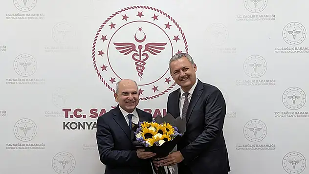 Konya İl Sağlık Müdürlüğünde devir teslim töreni