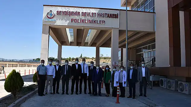 Konya İl Sağlık Müdürü Koç Seydişehir'i ziyaret etti
