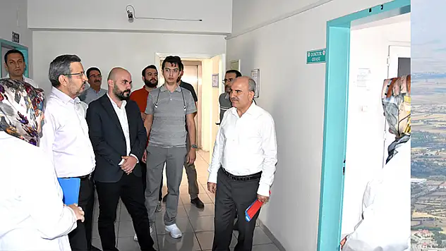 Konya İl Sağlık Müdürü Mehmet Koç'un Beyşehir ziyareti
