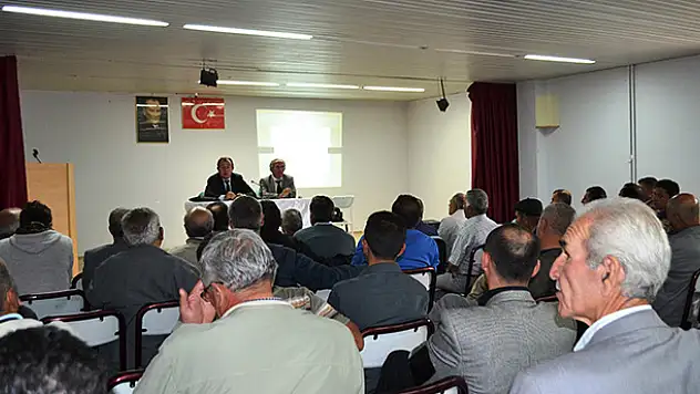 Konya İl Tarım Müdürü Baydar Çiftçilerle Buluştu