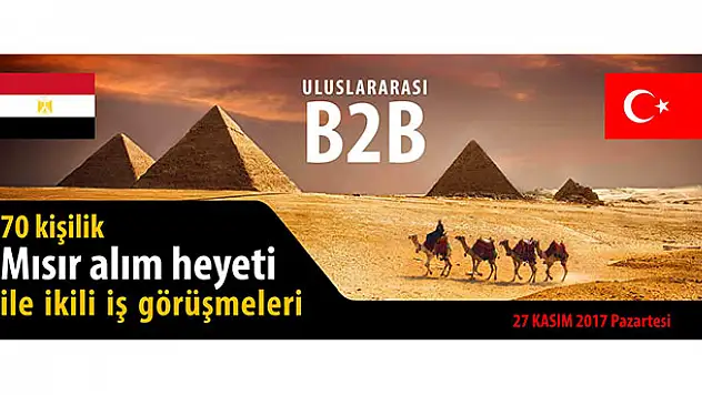Konya ile Mısır arasında ticaret artacak