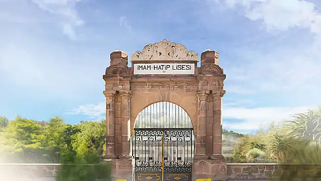Konya İmam Hatip Lisesinin temeli atılıyor