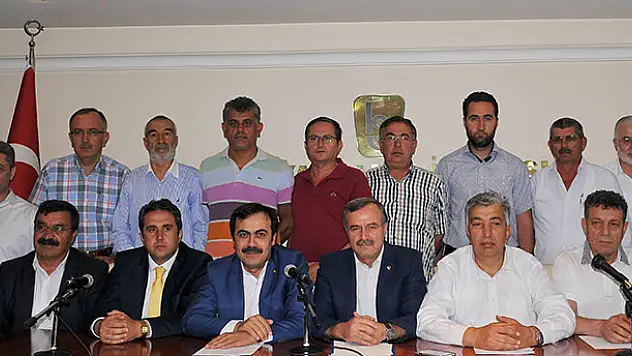 Konya iş dünyasından ortak basın toplantısı