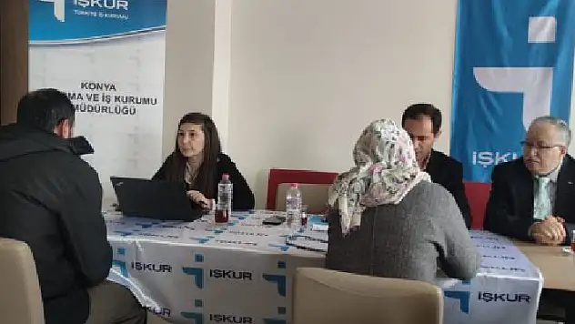 Konya İŞKUR'dan depremzedelere iş imkanı

