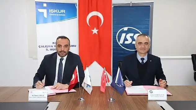 Konya İŞKUR ile ISS Türkiye arasında istihdam protokolü