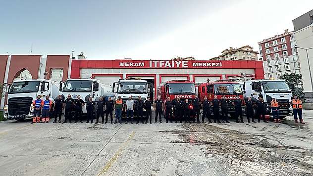 Konya İtfaiyesi Antalya için seferber oldu