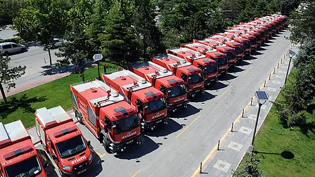 Konya itfaiyesi güçlendi