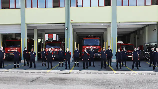 Konya İtfaiyesi uzaktan eğitimle Türkiye'ye örnek oluyor