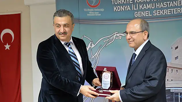 Konya Kamu Hastaneleri'nde Koç, görevi devraldı