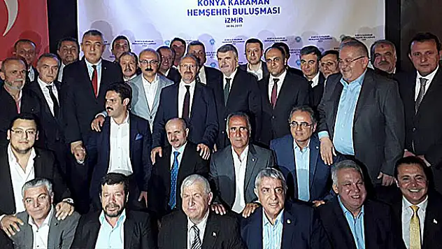 Konya-Karaman Hemşehri Buluşması İzmir'de yapıldı