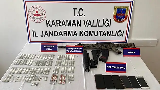 Konya, Karaman ve Niğde'de düzenlenen uyuşturucu operasyonunda 3 zanlı tutuklandı
