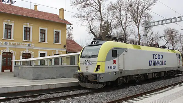 Konya-Karaman Yüksek Hızlı Tren Hattında test sürüşleri devam ediyor