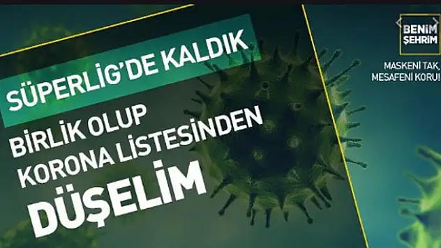 Konya, koronavirüsle mücadele çağrısıyla sosyal medyada TT listesine girdi!