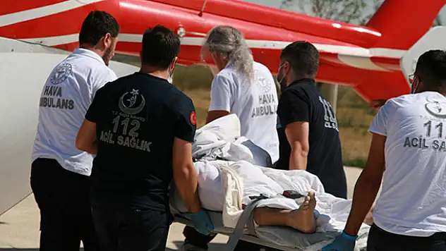 Konya Kulu'da elektrik akımına kapılan işçi ağır yaralandı