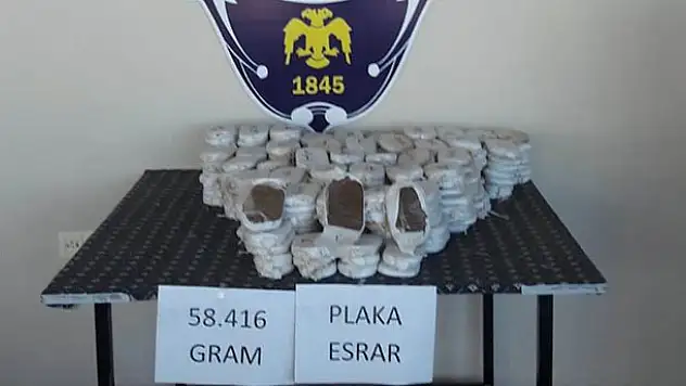 Konya Kulu'da esrar ve uyuşturucu hap ele geçirildi