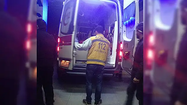 Konya Kulu'da otomobil devrildi