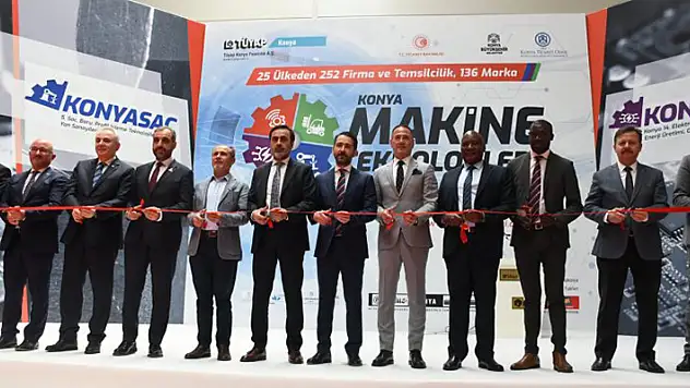 Konya Makine Teknolojileri Fuarı açıldı