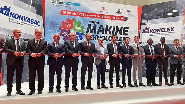Konya Makine Teknolojileri Fuarı, ilk gününde umut verdi
