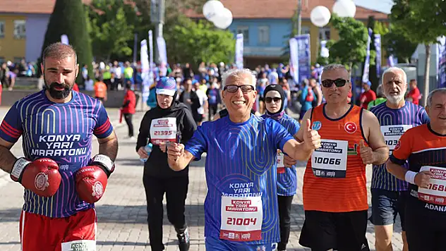 Konya, maratonda koşacak
