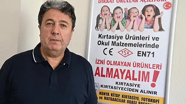 Konya Matbaacılar Odası Başkanı Kuşpınar'dan yeni öğretim yılı öncesi önemli uyarılar