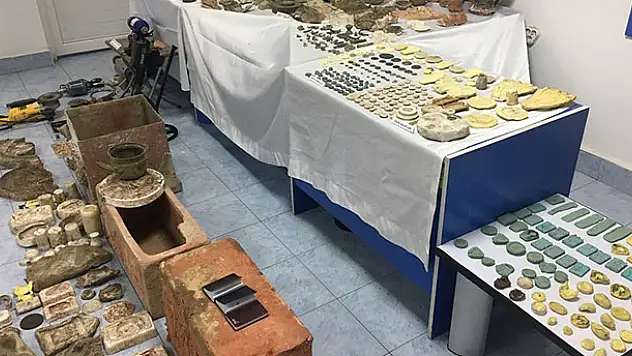 Konya merkezli 4 ilde tarihi eser kaçakçılığı operasyonu