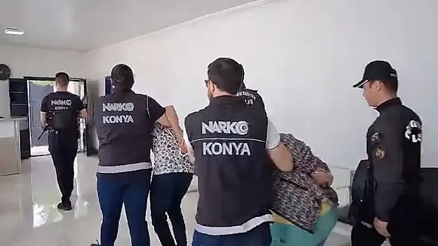 Konya merkezli uyuşturucu operasyonu: 36 tutuklama
