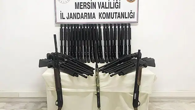 Konya- Mersin arası kaçak silah ticareti jandarmanın takibine takıldı