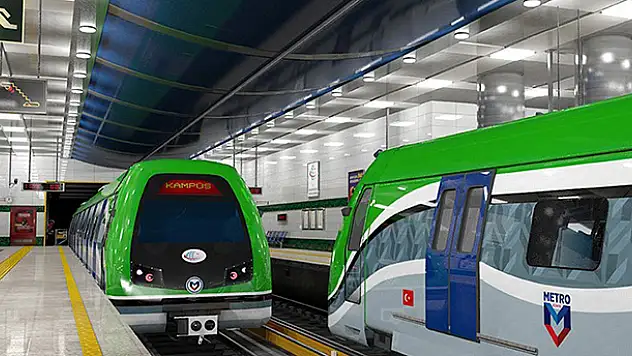 Konya metrosunda önemli bir adım daha atıldı