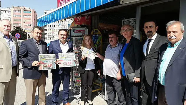 Konya MHP'den  TÜRKGÜN'e destek