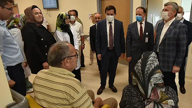 Konya Milletvekili Akyürek ve Başkan Kılca'dan kurumlara ve Şehir Hastanesine ziyaret