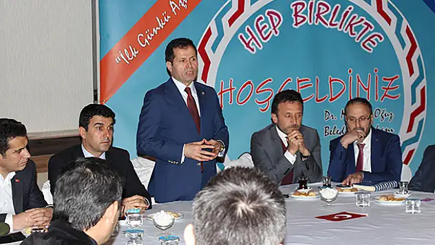Konya milletvekili Altunyaldız Çumra'yı ziyaret etti